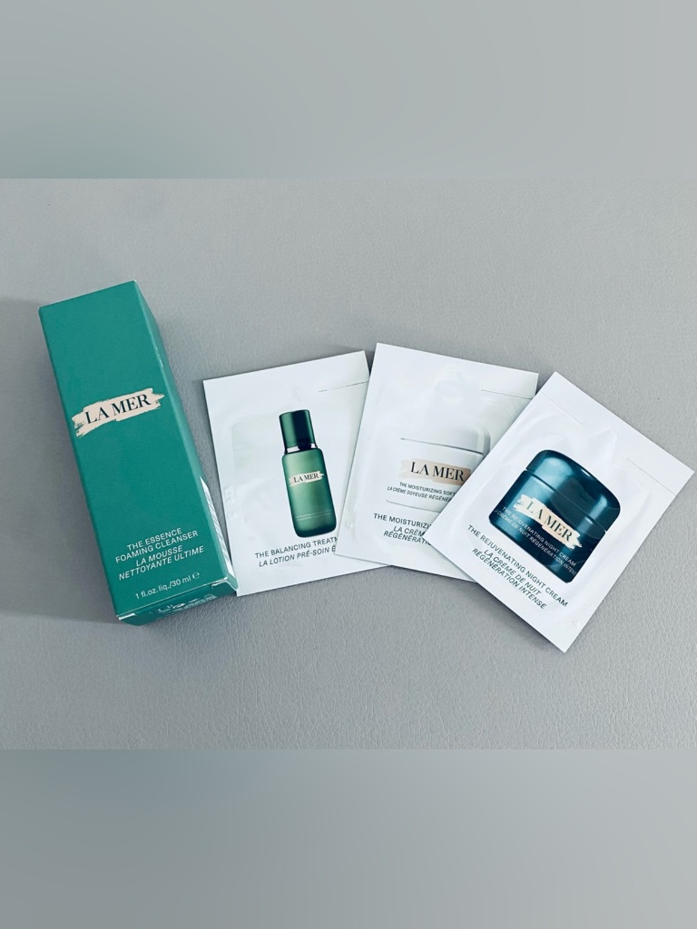 La Mer Samples Set, value over $68